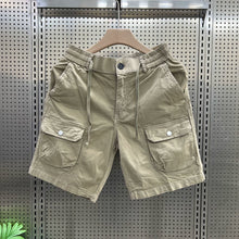 Load image into Gallery viewer, Retro Loose Straight Shorts