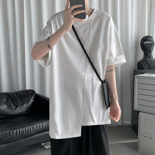 Load image into Gallery viewer, Irregular Short Sleeve T-shirt