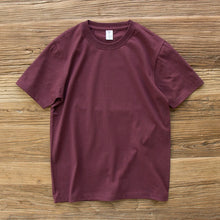 Load image into Gallery viewer, Solid Color Round Neck Loose Casual T-shirt