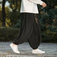 Load image into Gallery viewer, Wheat Ear Pattern Corduroy Wide-leg Pants