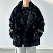 Load image into Gallery viewer, Retro Lambswool Thickened Cotton Jacket