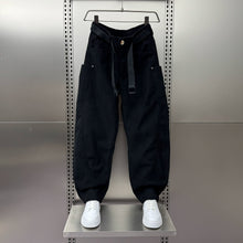 Load image into Gallery viewer, Casual Loose Elastic Waist Scimitar Trousers