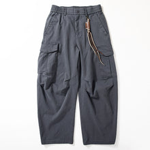 Load image into Gallery viewer, Large Pocket Loose Wide-leg Pants