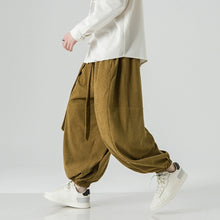 Load image into Gallery viewer, Retro Corduroy Harem Pants