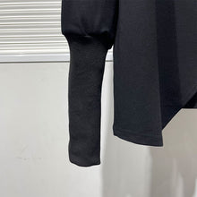 Load image into Gallery viewer, Loose Slit Stand Collar Sweatshirt