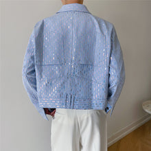 Load image into Gallery viewer, Sequined Sparkle Cropped Jacket