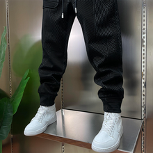 Load image into Gallery viewer, Flocked Casual Stretch Skinny Pants