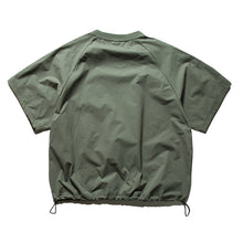 Load image into Gallery viewer, Quick-Drying Crew Neck T-Shirt with Drawstring