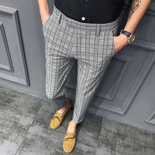 Load image into Gallery viewer, Casual Plaid Printed Thin Summer Pants