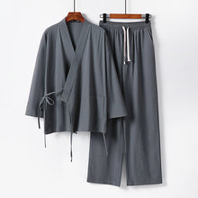 Load image into Gallery viewer, Linen Shirt Two Piece Suit