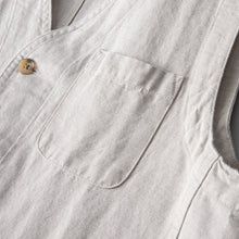 Load image into Gallery viewer, V Neck Linen Casual Vest