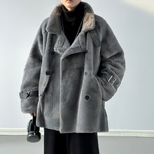 Load image into Gallery viewer, Retro Lambswool Thickened Cotton Jacket