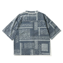 Load image into Gallery viewer, Cashew Flower Vintage Short Sleeve Shirt