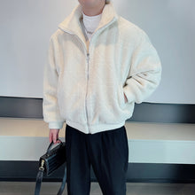 Load image into Gallery viewer, Winter Stand Collar Loose Polar Fleece Jacket