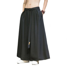 Load image into Gallery viewer, Loose Casual Strappy Straight Trousers