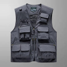 Load image into Gallery viewer, Multi-pocket Loose Casual Work Vest