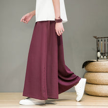 Load image into Gallery viewer, Loose Casual Strappy Straight Trousers