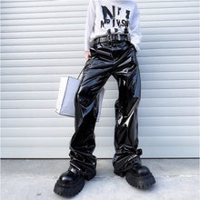 Load image into Gallery viewer, Hip-hop Casual Stage Party Leather Pants