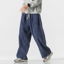 Load image into Gallery viewer, Retro Casual Corduroy Straight Leg Pants