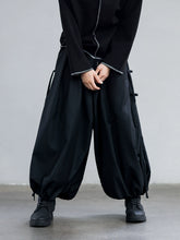 Load image into Gallery viewer, Strappy Wide Leg Ninth Pants