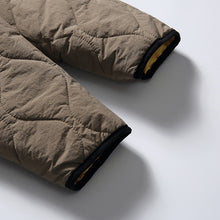 Load image into Gallery viewer, Retro Embroidery Plaid Thick Cotton Coat