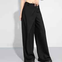 Load image into Gallery viewer, Irregular Loose High-waisted Wide-leg Casual Pants