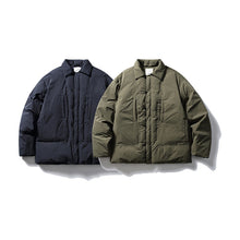 Load image into Gallery viewer, Solid Color Multi-pocket Loose Cotton Jacket