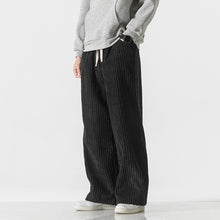 Load image into Gallery viewer, Retro Casual Corduroy Straight Leg Pants
