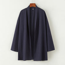Load image into Gallery viewer, Loose cardigan cotton and linen Coat