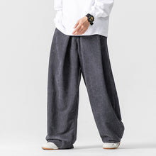 Load image into Gallery viewer, Corduroy Loose Straight Wide-leg Pants