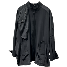 Load image into Gallery viewer, Loose Multi-pocket Stand Collar Shirt