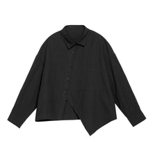 Load image into Gallery viewer, Irregular Slit Long Sleeve Shirt