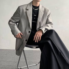 Load image into Gallery viewer, Fake Two-piece Shoulder-padded Suit Jacket