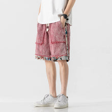 Load image into Gallery viewer, Panelled Vintage Denim Shorts