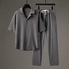 Load image into Gallery viewer, Thin Summer Solid Color Two-piece set