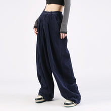 Load image into Gallery viewer, Japanese Retro Loose Wide-leg Corduroy Pants