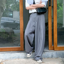 Load image into Gallery viewer, Loose Straight Casual Wide-leg Pants
