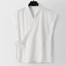 Load image into Gallery viewer, Slanted Collar Loose Vest