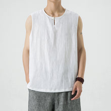 Load image into Gallery viewer, Linen Vintage Loose Vest