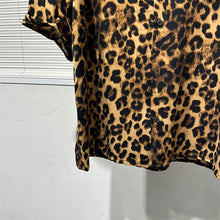 Load image into Gallery viewer, Leopard Print Casual Loose Shirt