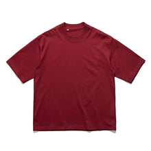 Load image into Gallery viewer, 320g Japanese style Solid Color Loose Casual T-shirt