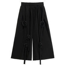 Load image into Gallery viewer, Three-dimensional Flower Loose Two-piece Suit