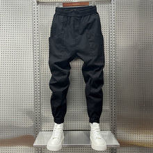 Load image into Gallery viewer, Linen Pants Loose Leggings