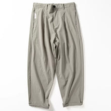 Load image into Gallery viewer, Quick-drying Casual Solid Color Loose Cropped Pants