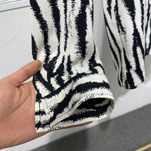 Load image into Gallery viewer, Zebra Print Vintage Shirt