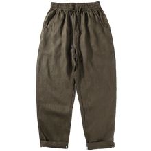 Load image into Gallery viewer, Breathable Straight-Leg Loose Linen Trousers