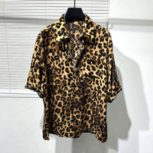 Load image into Gallery viewer, Leopard Print Casual Loose Shirt