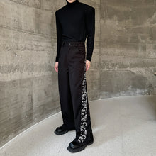 Load image into Gallery viewer, Embroidered Straight Trousers