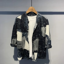 Load image into Gallery viewer, Contrast Print Loose Shirt