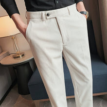 Load image into Gallery viewer, Winter Thickened Corduroy Slim Fit Casual Trousers